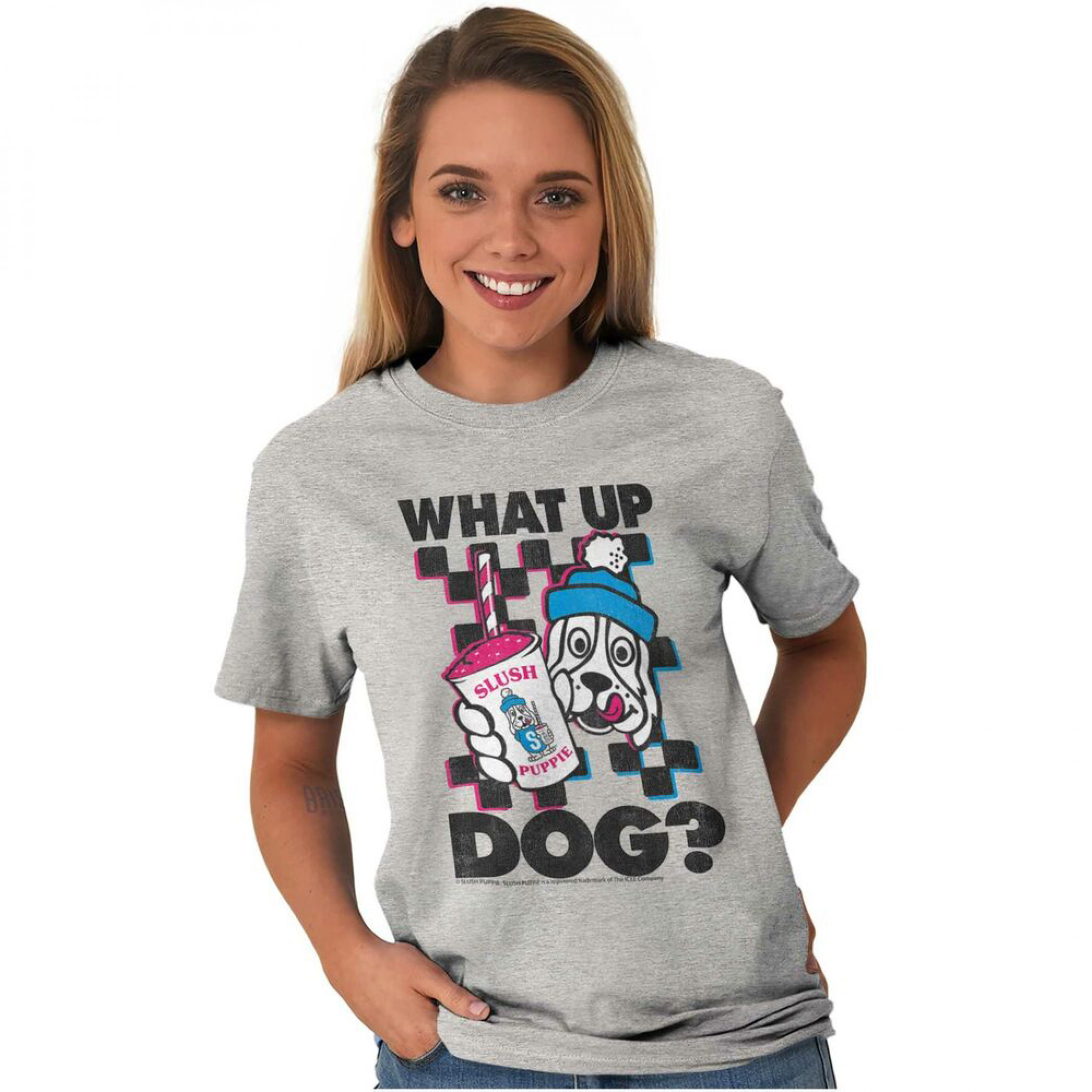 Slush Puppie Character What Up Dog TShirt